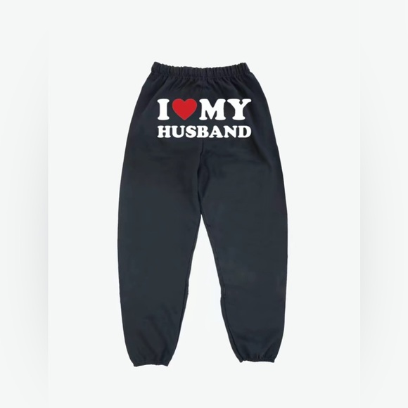 I Love My Husband Sweatpants - Super Comfortable Wife Must Have - Picture 2 of 6